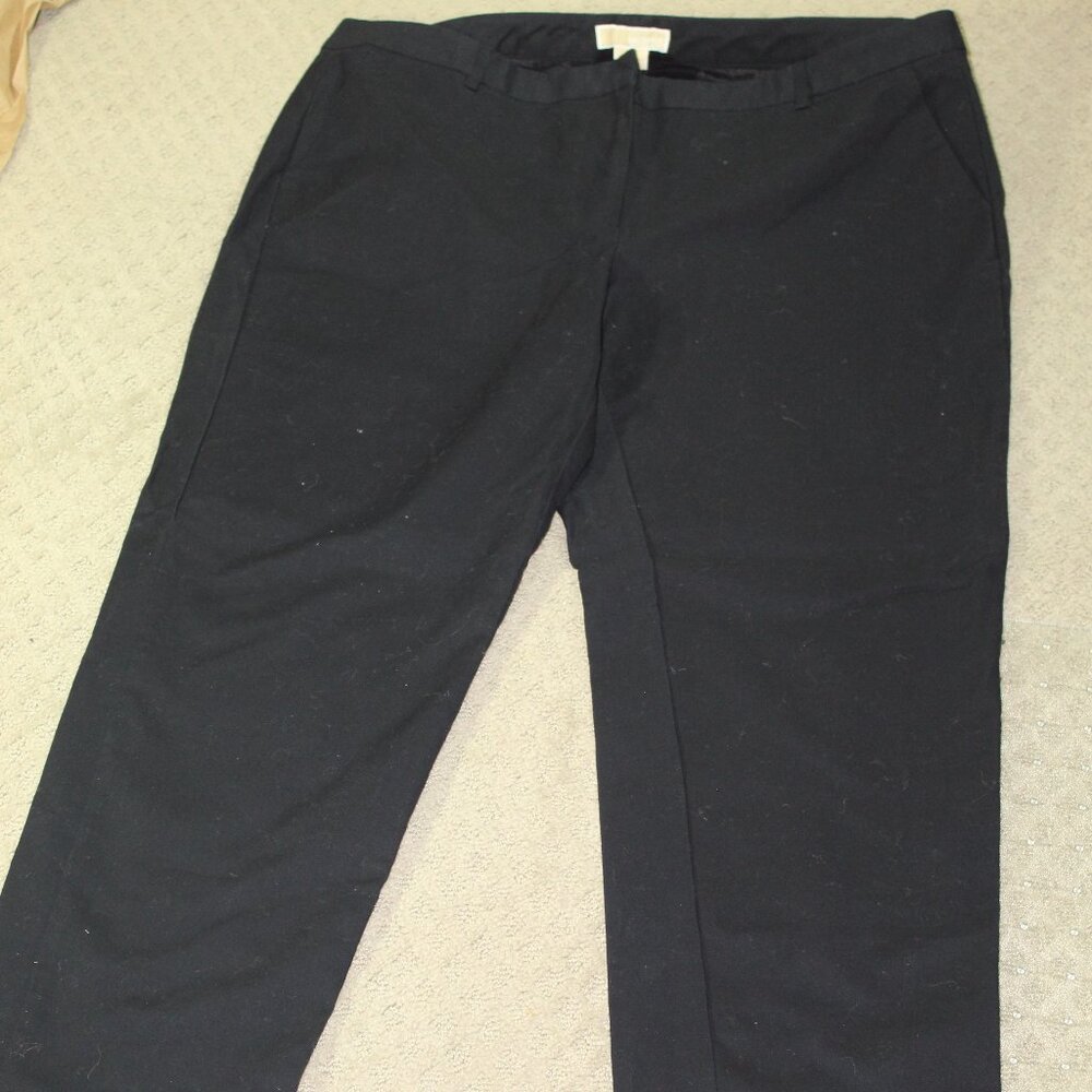Michael Kors Women's 18W Navy Chino Pants